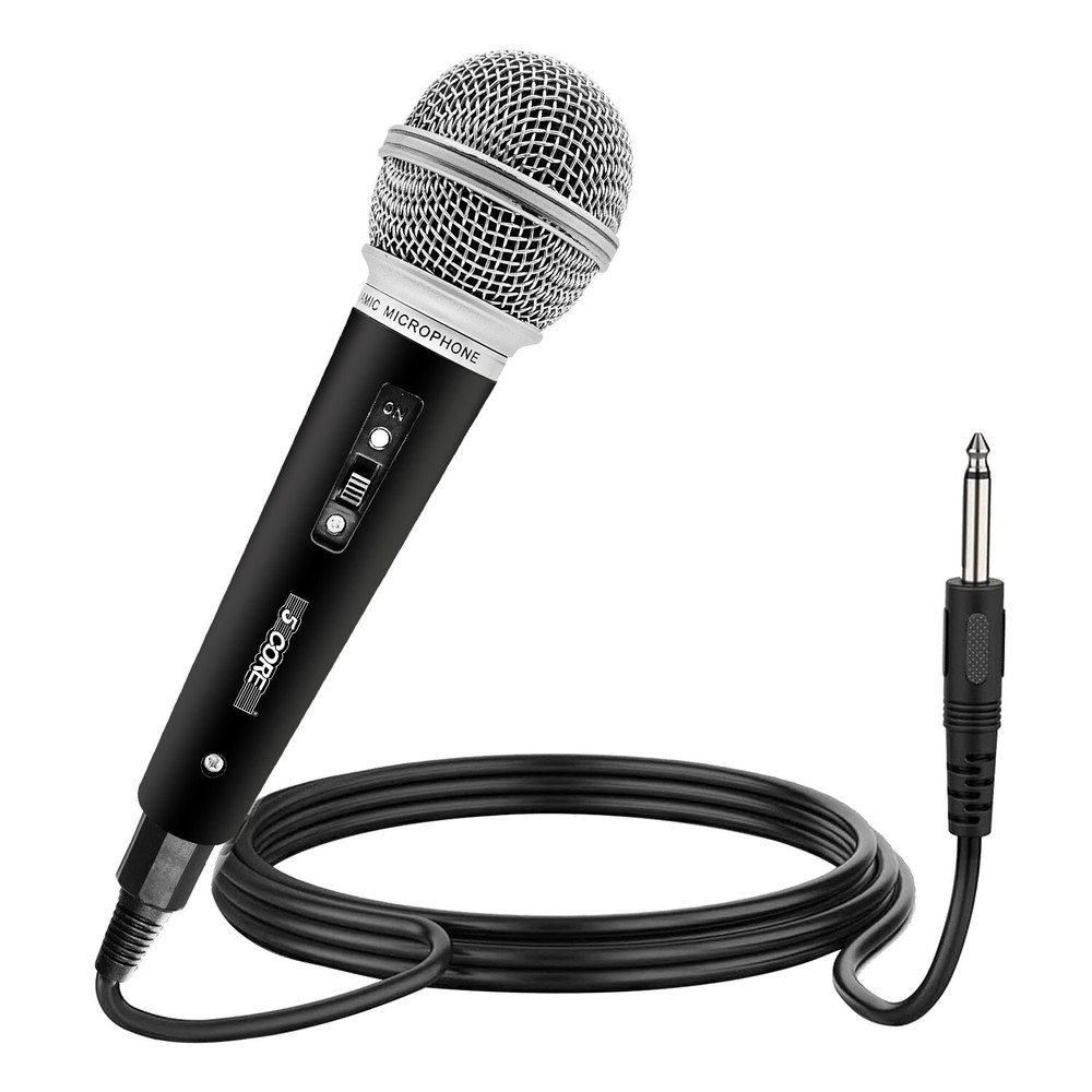 5Core Microphone Dynamic Microfono XLR Audio Cardioid Mic Vocal Karaoke Singing