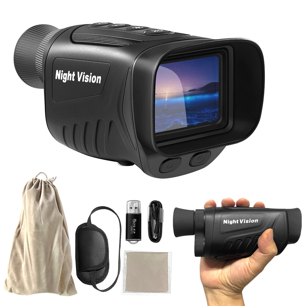 High definition Infrared Imager camera night vision device Black