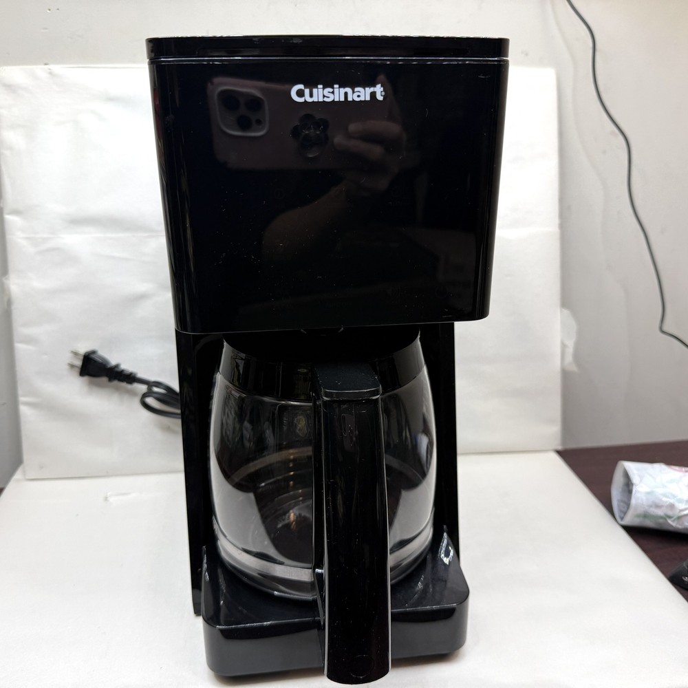 Cuisinart 14-Cup Programmable Drip Coffee Maker - Black Glass Carafe Reusable