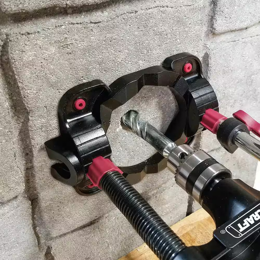 3/8" Chuck Multi-Angle Drill Guide Portable Adjustable Drilling Jig Tool