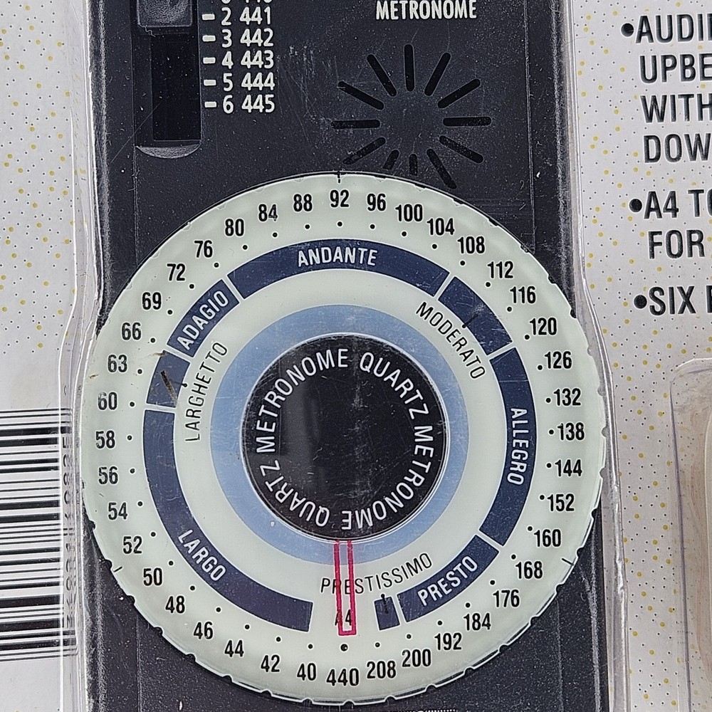 Matrix MR-800 Quartz Metronome w/ LED Pendulum Simulation & Down Beat Accent