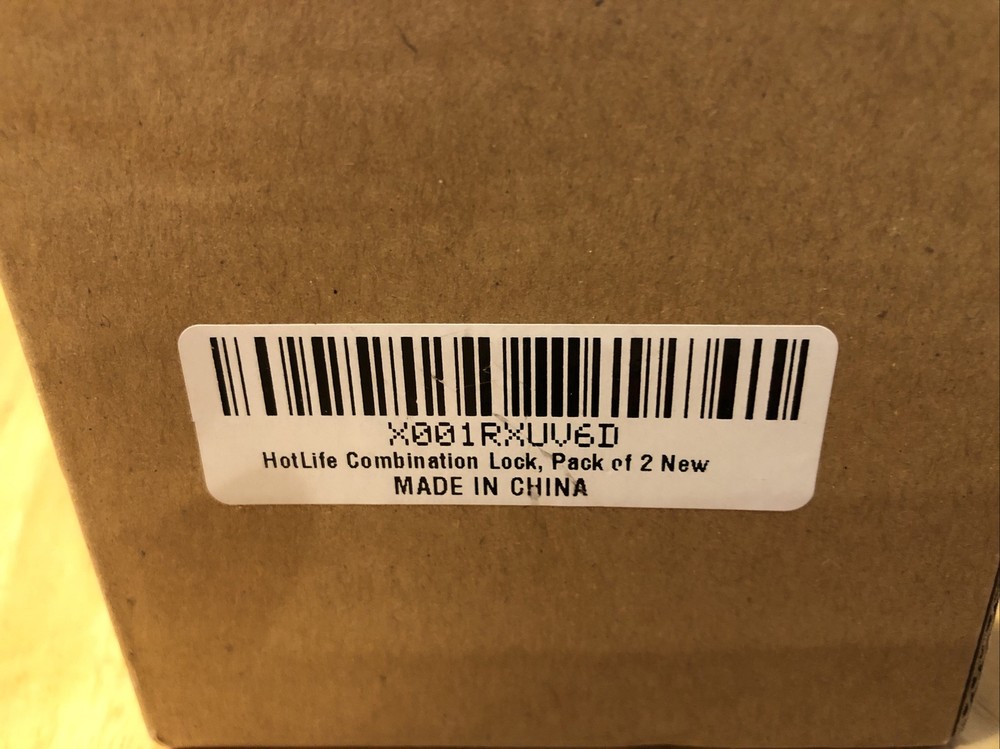 2 Pack - Padlock Heavy Duty 4-Digit Re-settable Combination Lock For Multi- Use