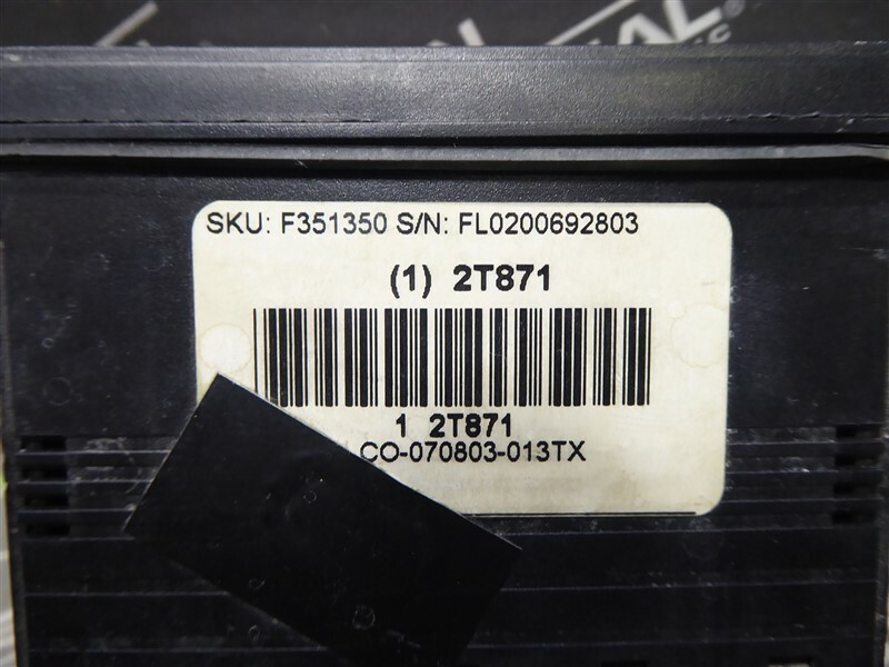 USED Simpson F-35-1-35-0 Digital Voltage Indicator