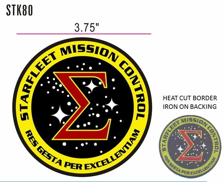 STAR FLEET MISSION PATCH - STK80