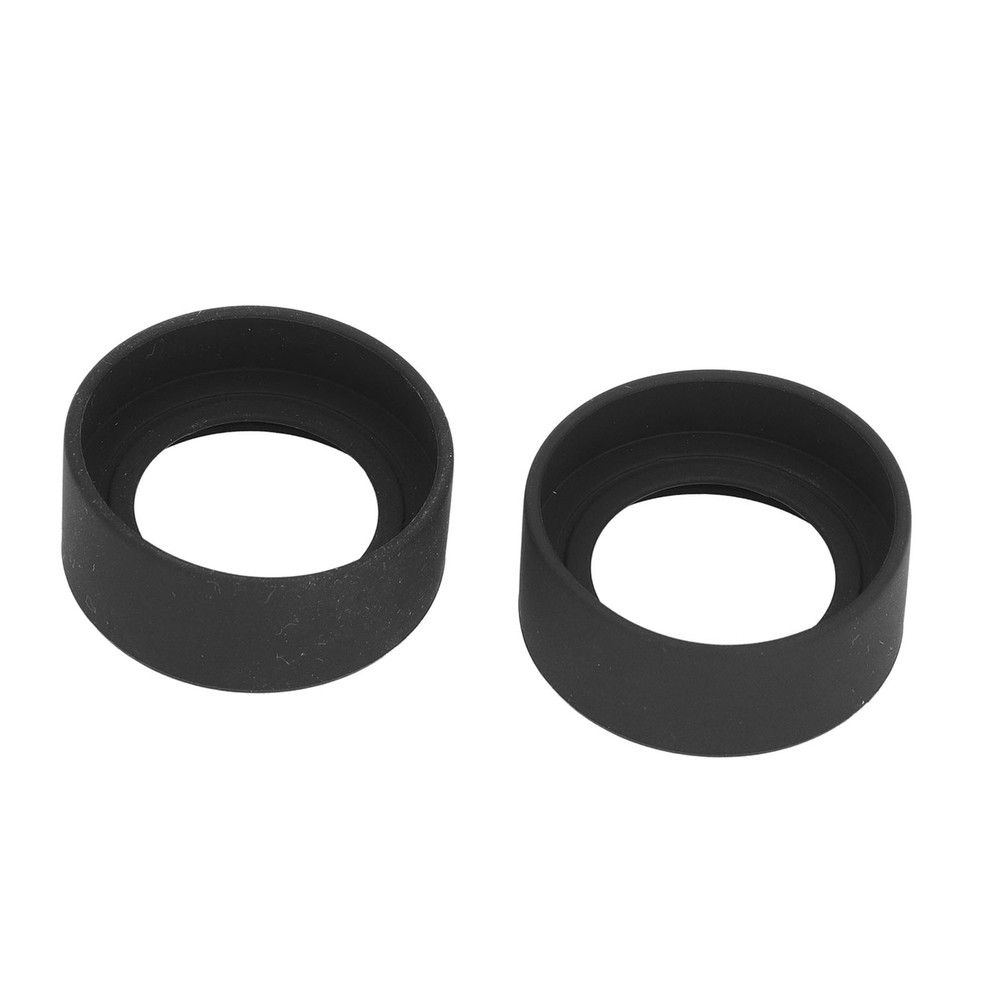 2-2 Pcs Microscope Eyepiece Eye Cup 41mm Diameter Flat Angle Rubber Eyepiece