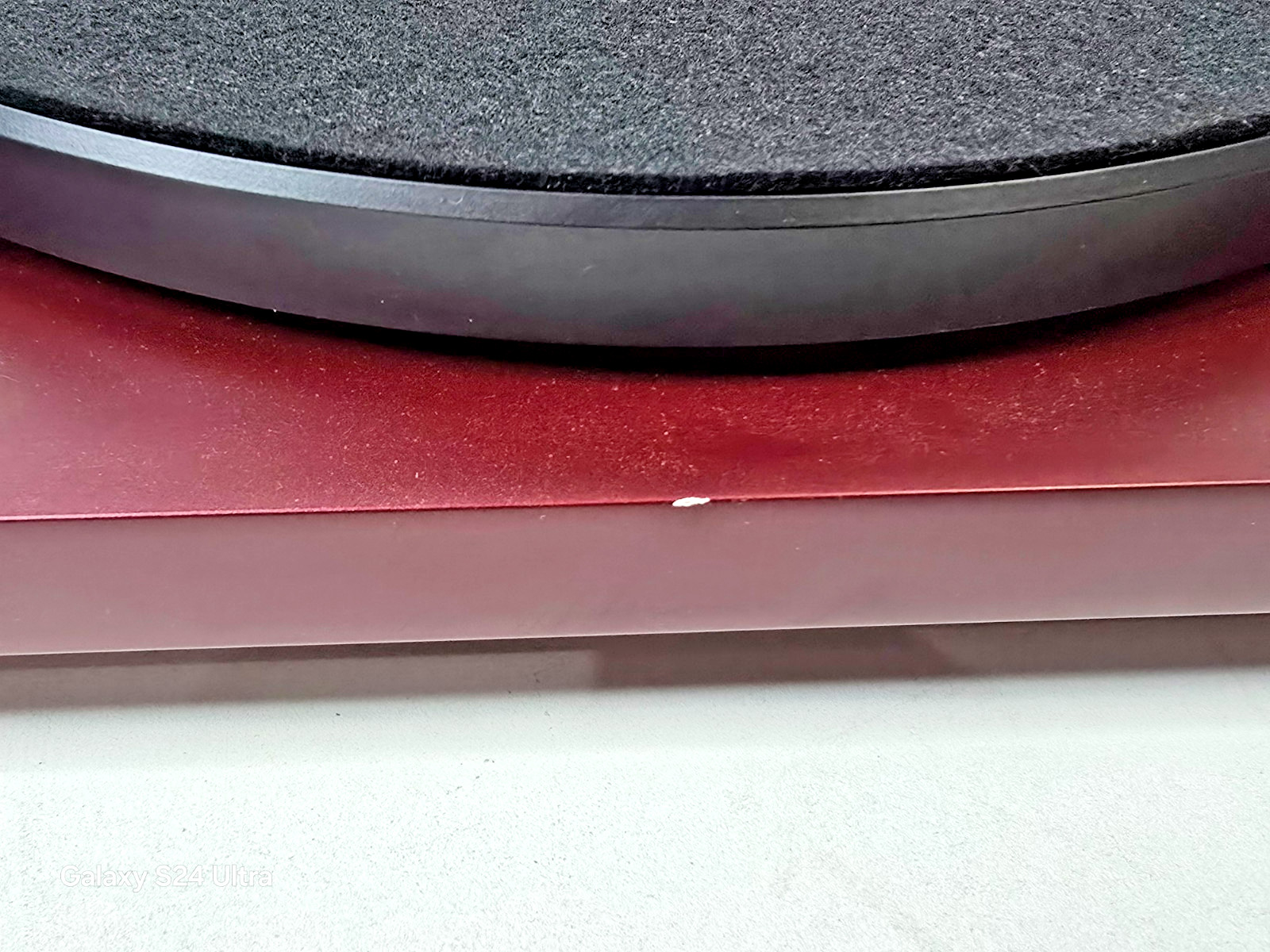 TEAC TN-400S Analog USB Turntable Record Player Cherry Red