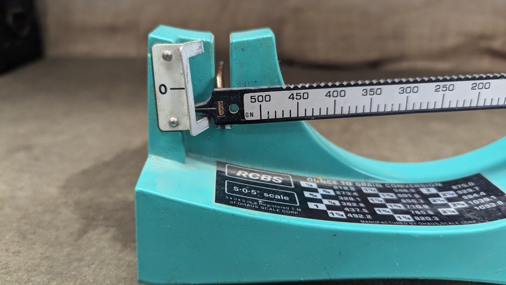 RCBS 505 Scale, vintage