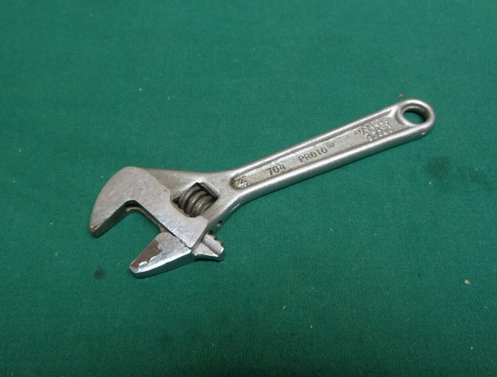 PROTO 4" Adjustable Wrench 704 USA
