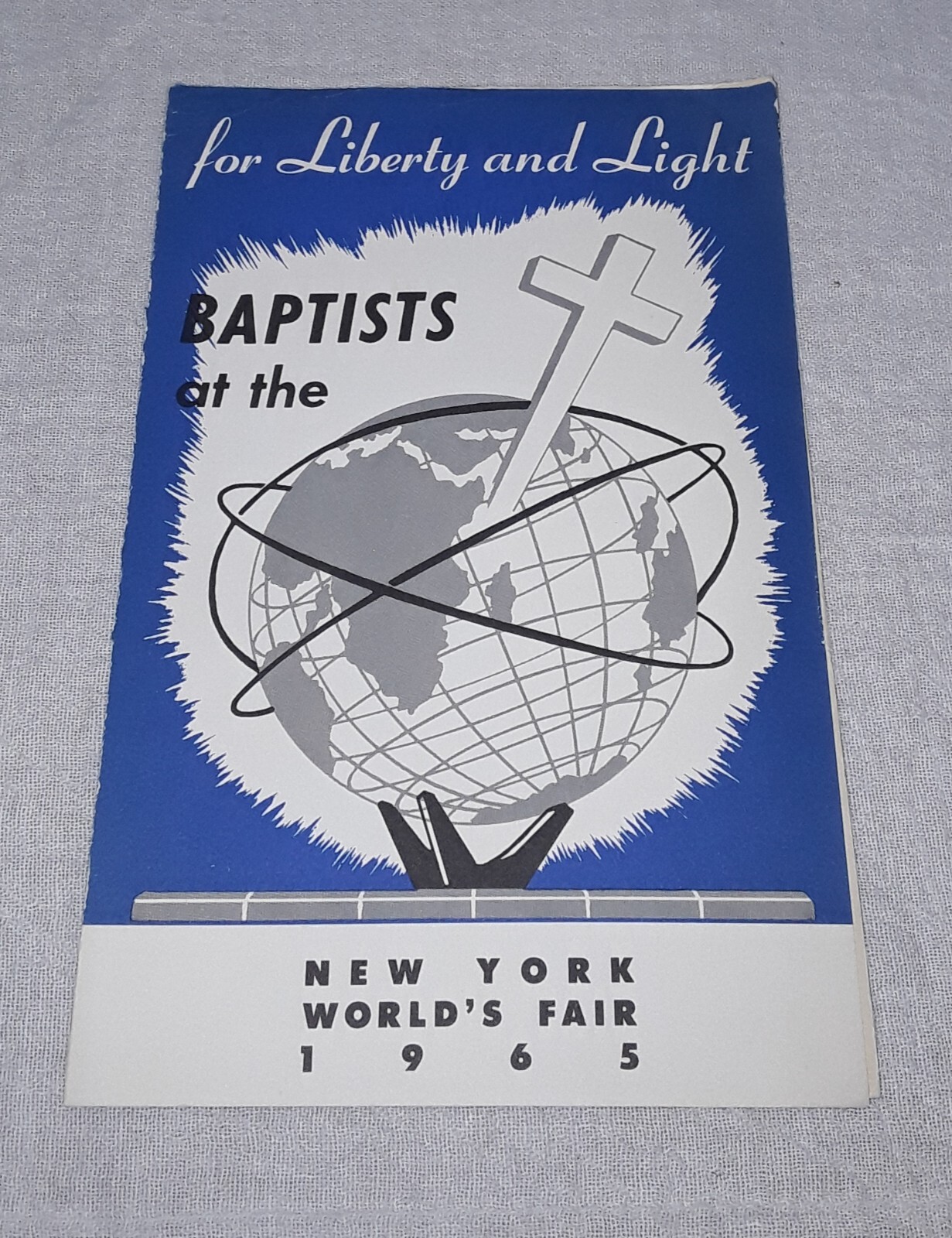 AFRICAN AMERICAN BAPTIST NEW YORK WORLD'S FAIR BROCHURE 1965