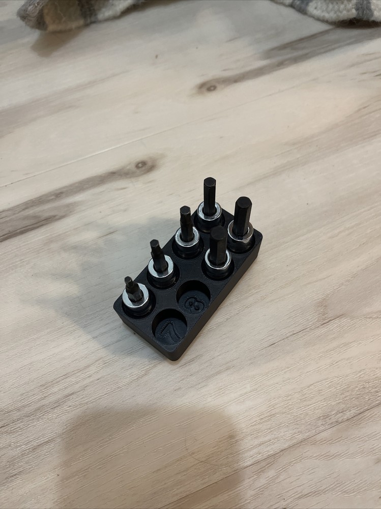 ICON 3/8 in. Drive Metric Professional Hex Bit Socket Set Size 3-10 SOCKET TRAY