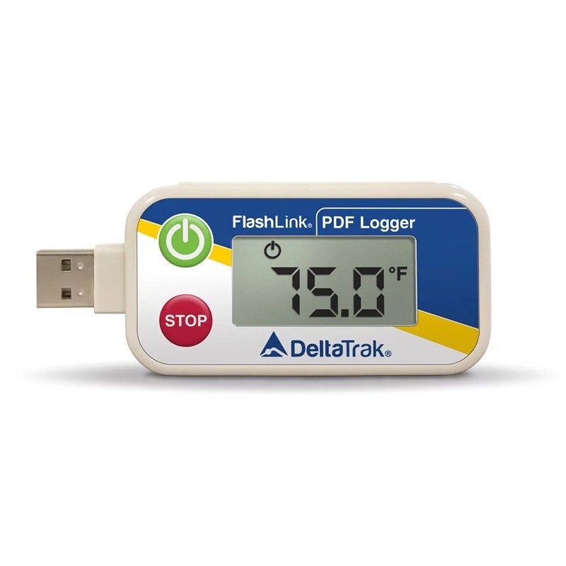 DeltaTrak USB PDF reusable data logger 40510