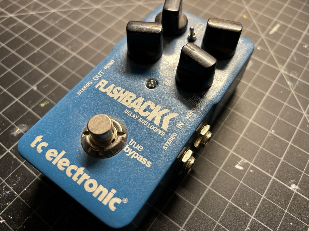 TC Electronic Flashback Delay and Looper Guitar Pedal Works