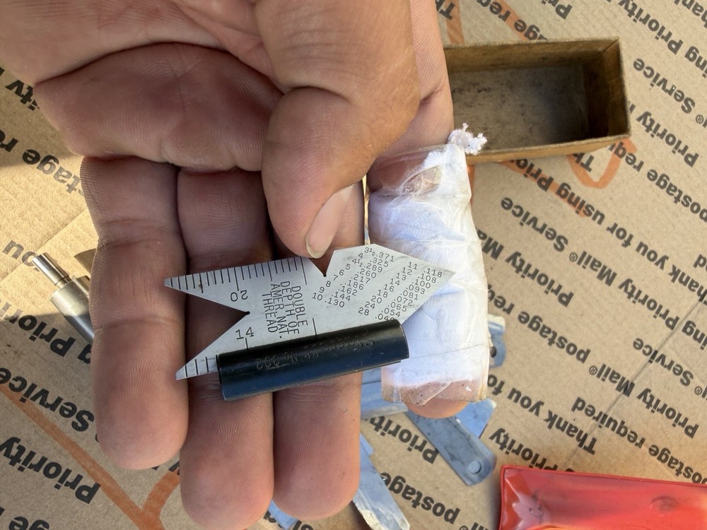 Starrett edge finder