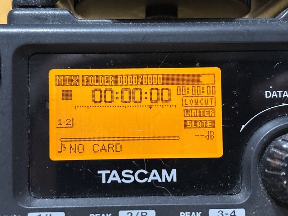 Tascam DR60D PCM Recorder