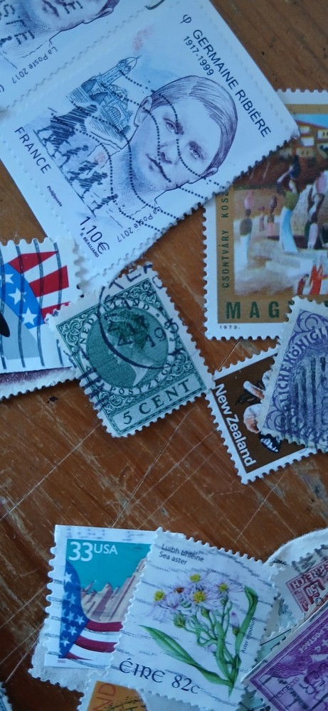 Vintage Postage stamps Bundle Post