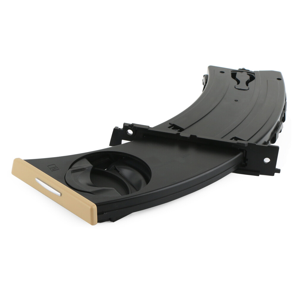 For BMW E90 E91 E92 E93 Left Driver+Right Passenger Retractable Cup Holder Beige
