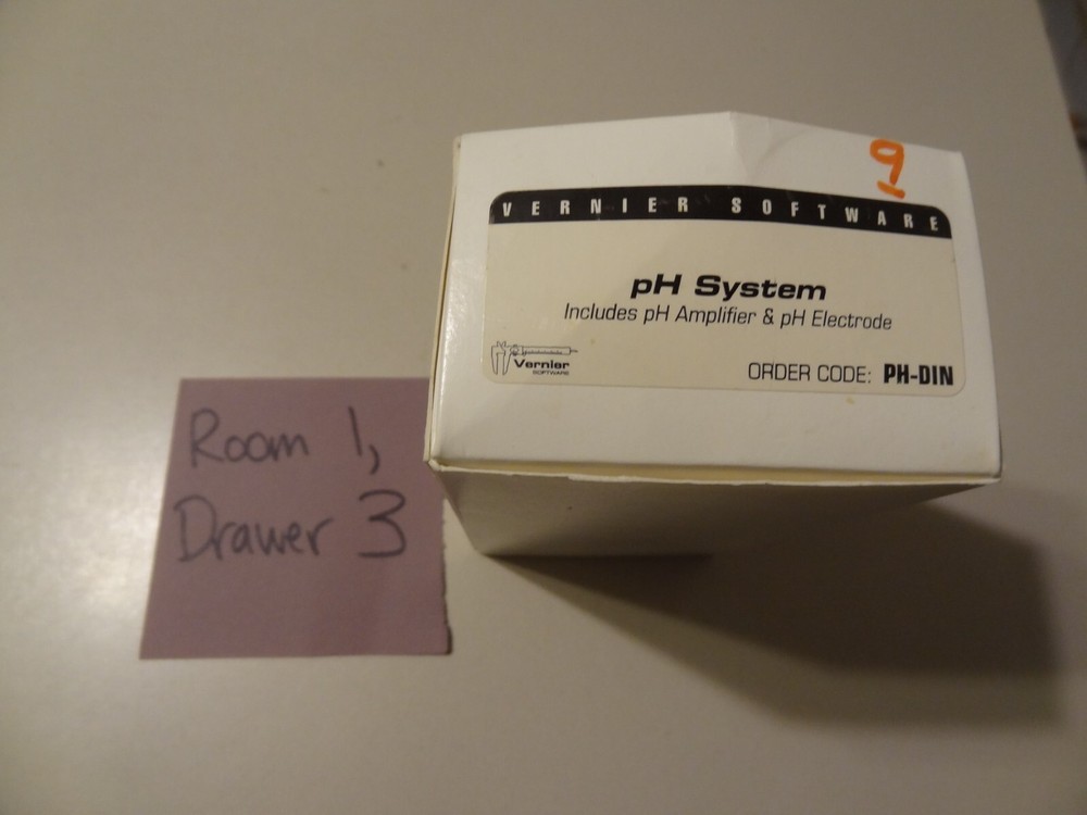 Vernier Software pH System PH-DIN as Shown
