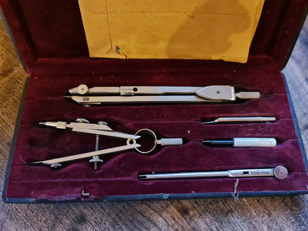 Vintage Compass Set