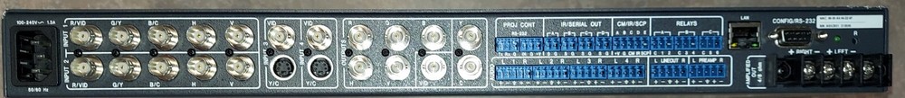 EXTRON System 5 IP 5-Input AV Switcher w/ Power Supply - Verified Working