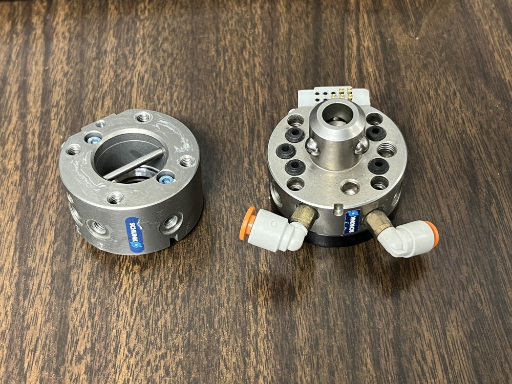 Schunk 302307 & 302308 Quick Change Adapter Set Robot