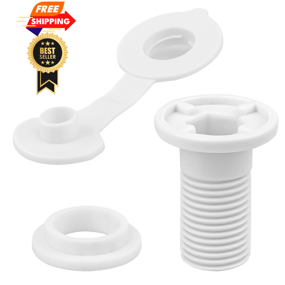 Cooler Drain Plug Replacement Kit, 1.5" Shaft Length, Length