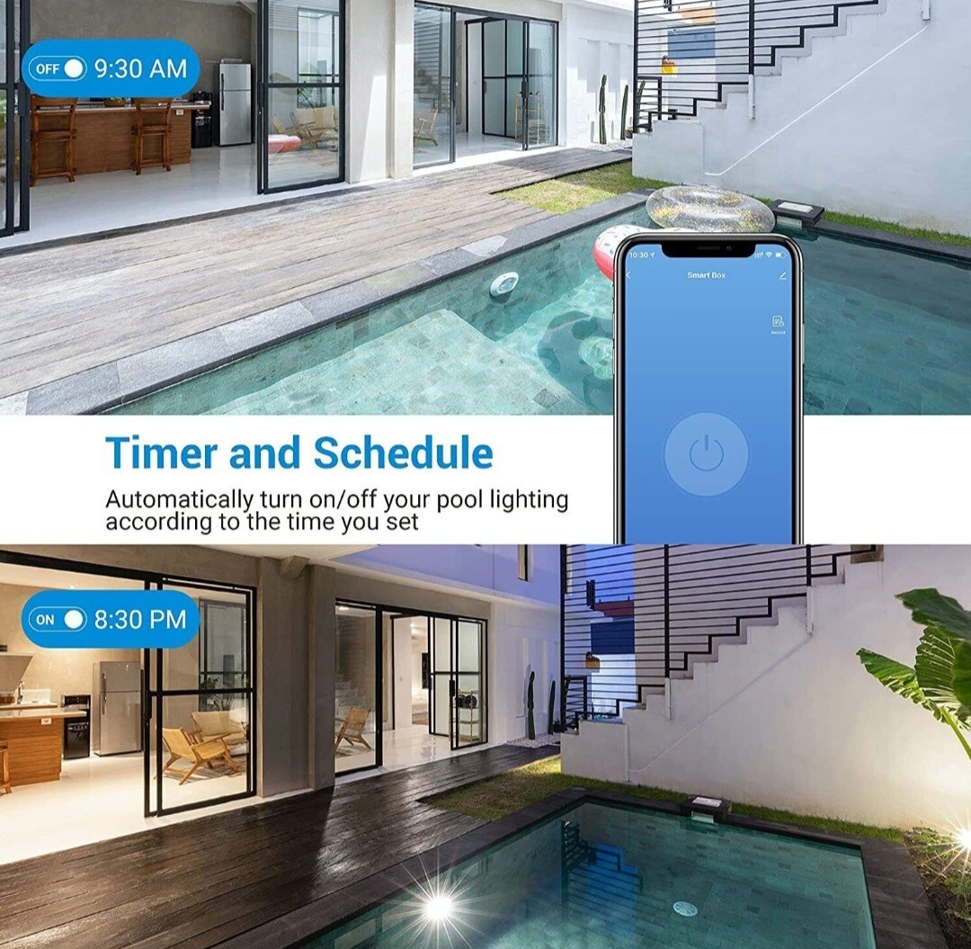 Smart Wi-Fi Electric Tank Water Heater Controller 240V 30A Save Money on Bills!