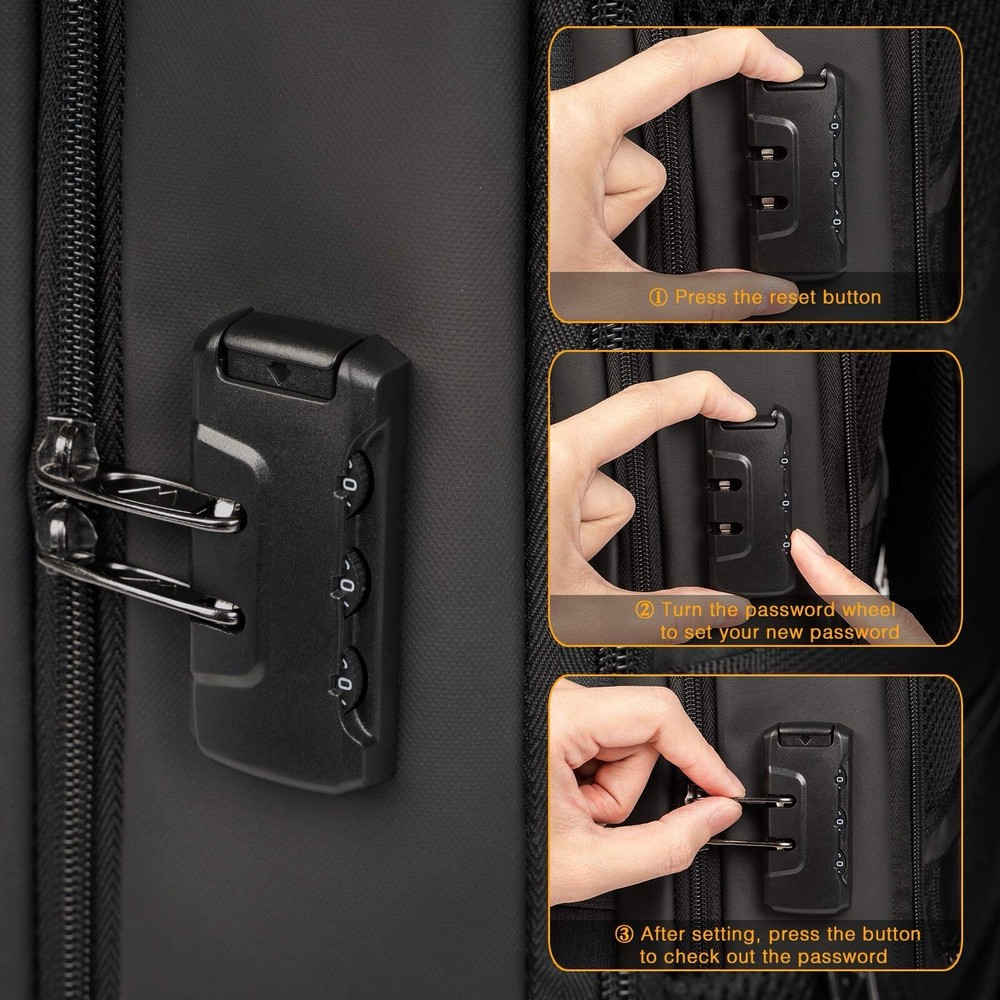 MTG Backpack Carrying Case- Card Game Case Hardshell Locking TCG Bag