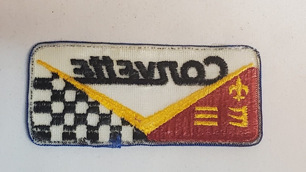 Vintage NOS Patch Chevorlet Corvette Shirt Jacket Hat