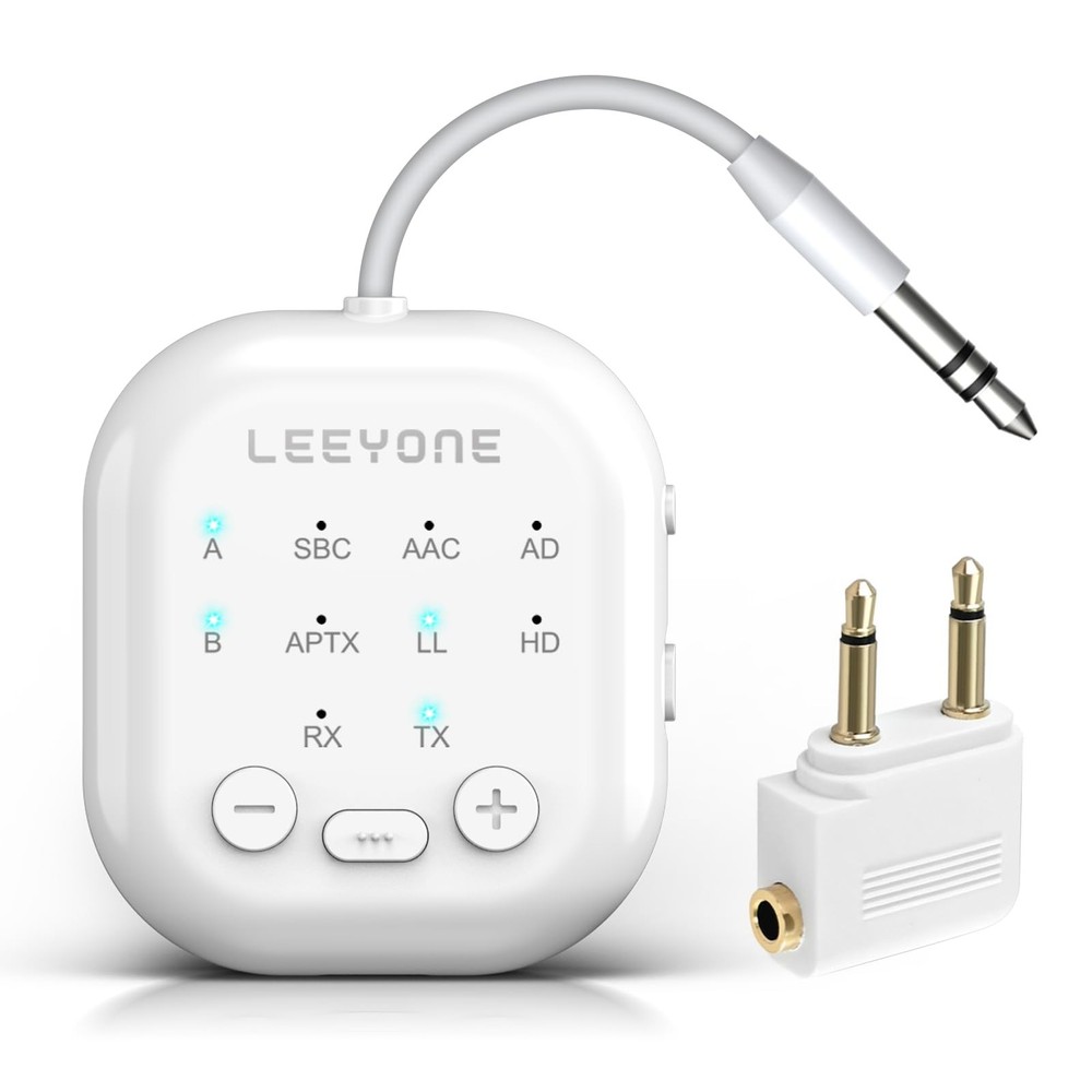 Upgraded Bluetooth 5.4 Transmitter Receiver, 2-in-1 Wireless Transmitter for ...