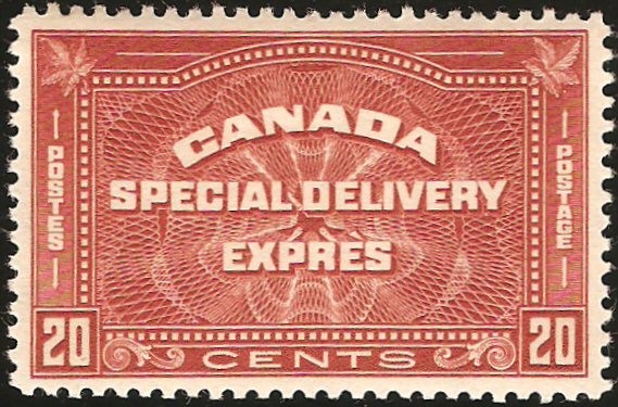 Canada #E5 MH VF