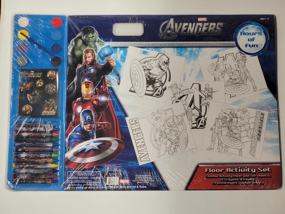Marvel Avengers Floor Activity Set  - Ages 3 +