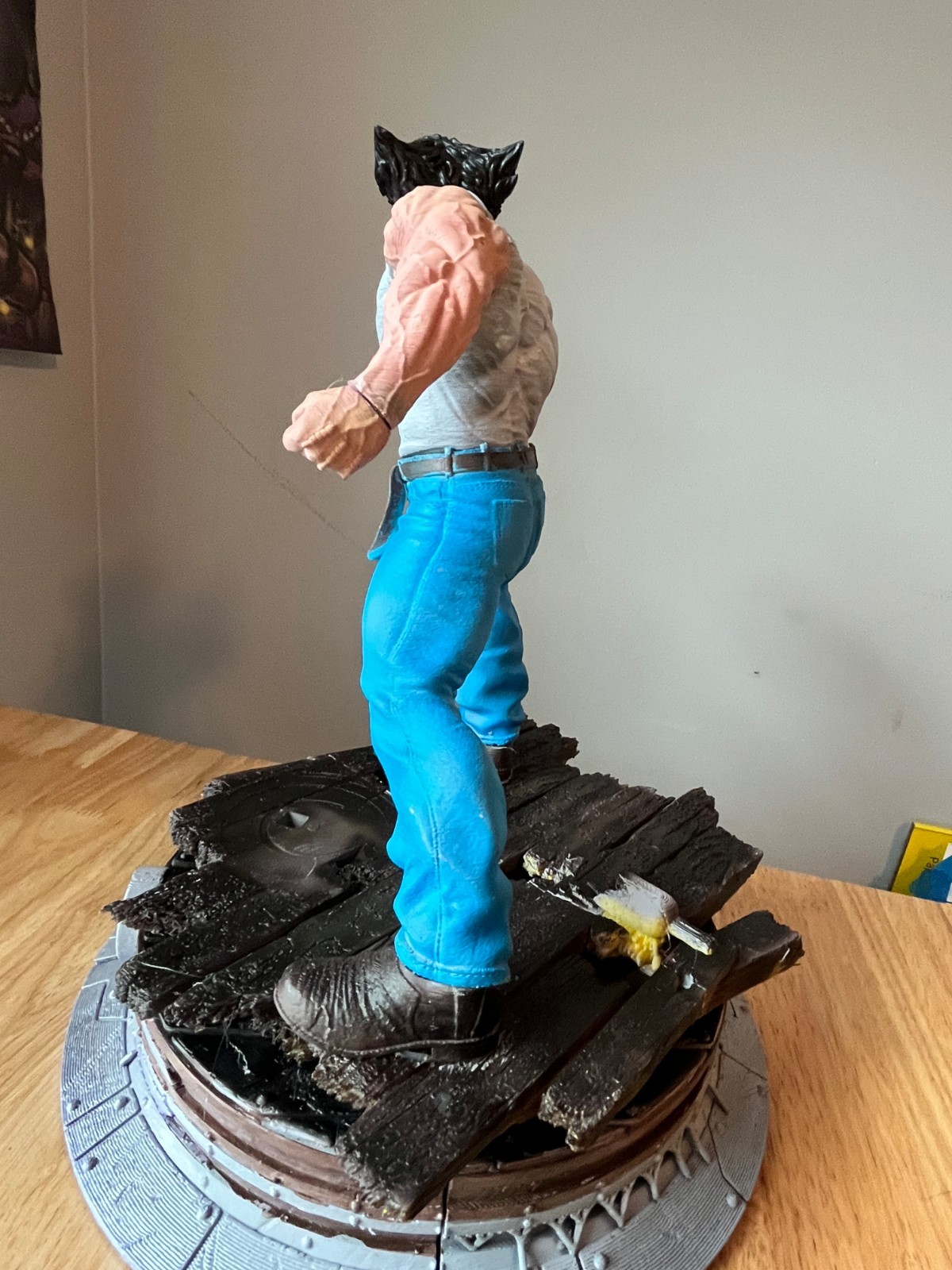 Custom wolverine 1/6 scale statue