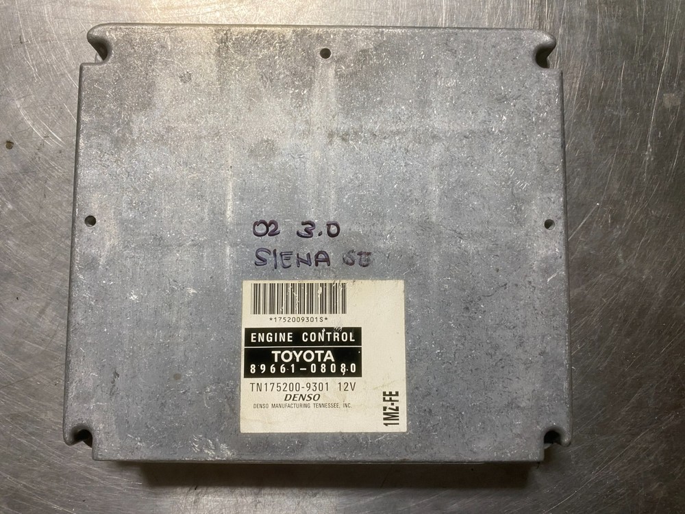 Engine ECM Control Module Fits 02-03 SIENNA 89661-08080 8966108080