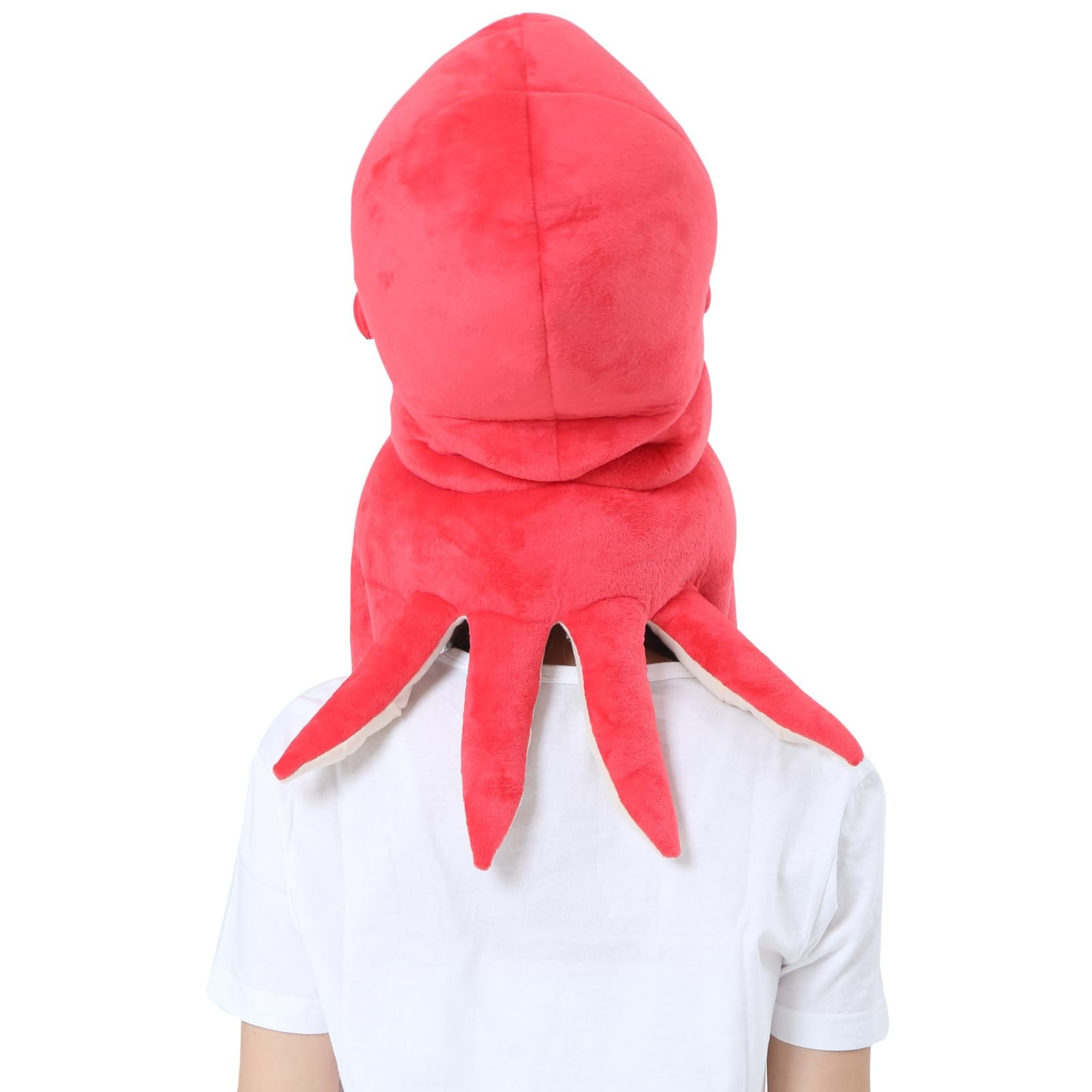 Kigurumi Deluxe Cap Hat Animal Octopus Plush Funny Costume Headwear