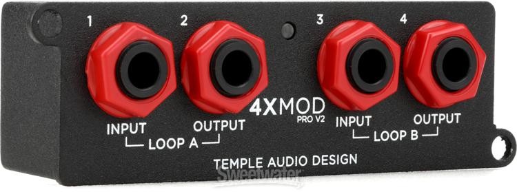 Temple Audio 4X MOD Pro V2 4-channel Buffer Module for Templeboard