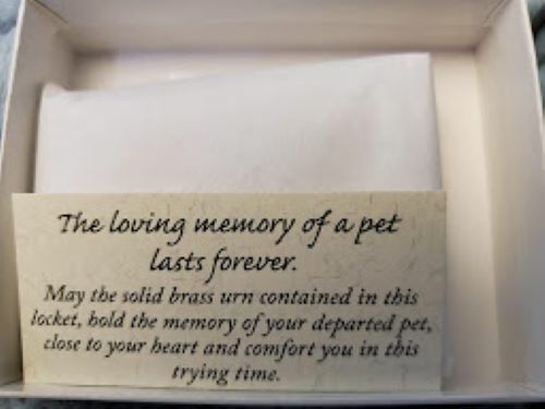 Pet Urn Necklace