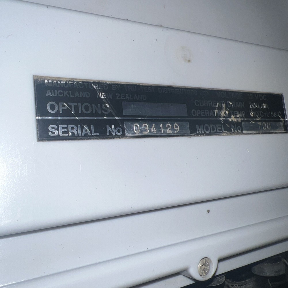 Tru-Test Model 700 Hog Scale, Digital Scale Head