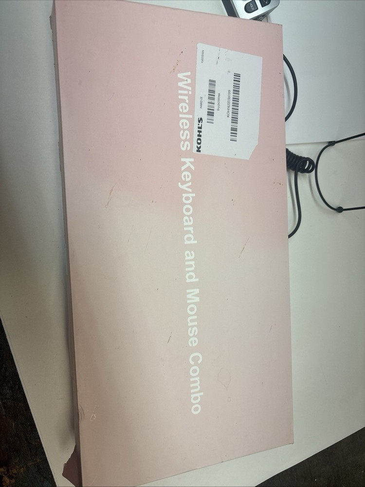 Wireless keyboard and mouse combo