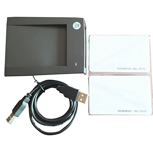 YARONGTECH RFID Card Reader 125Khz EM4100 ID Smart Proximity USB Black