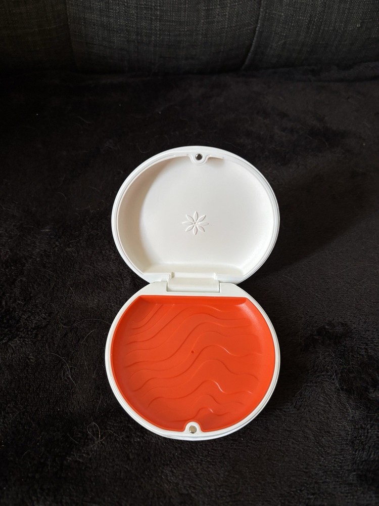 White Invisalign Storage Case