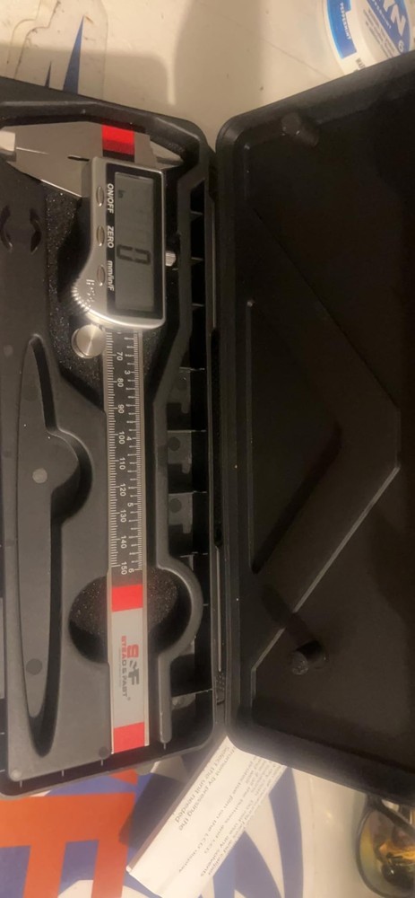 6" Digital Caliper with Extra Large LCD Screen