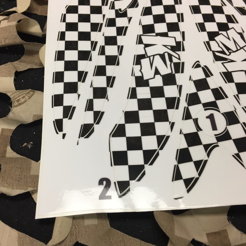 NEW KM Paintball Rotor Loader Wrap - KM Checkers Black