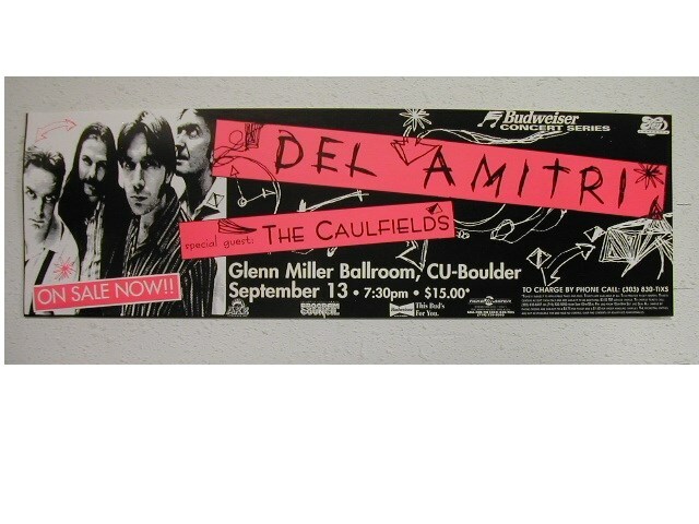 Del Amitri Handbill Poster