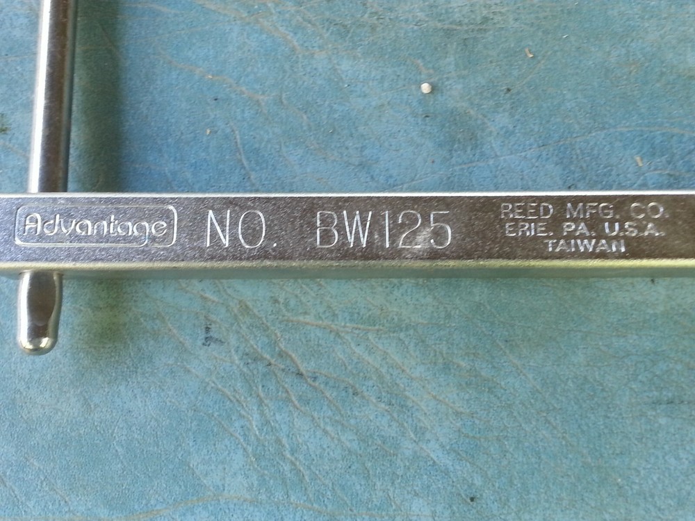 Advantage BW125 Adjustable Basin Wrench