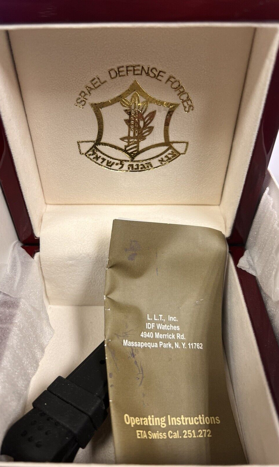 Israel Defense Forces 42 mm Stainless Steel Watch