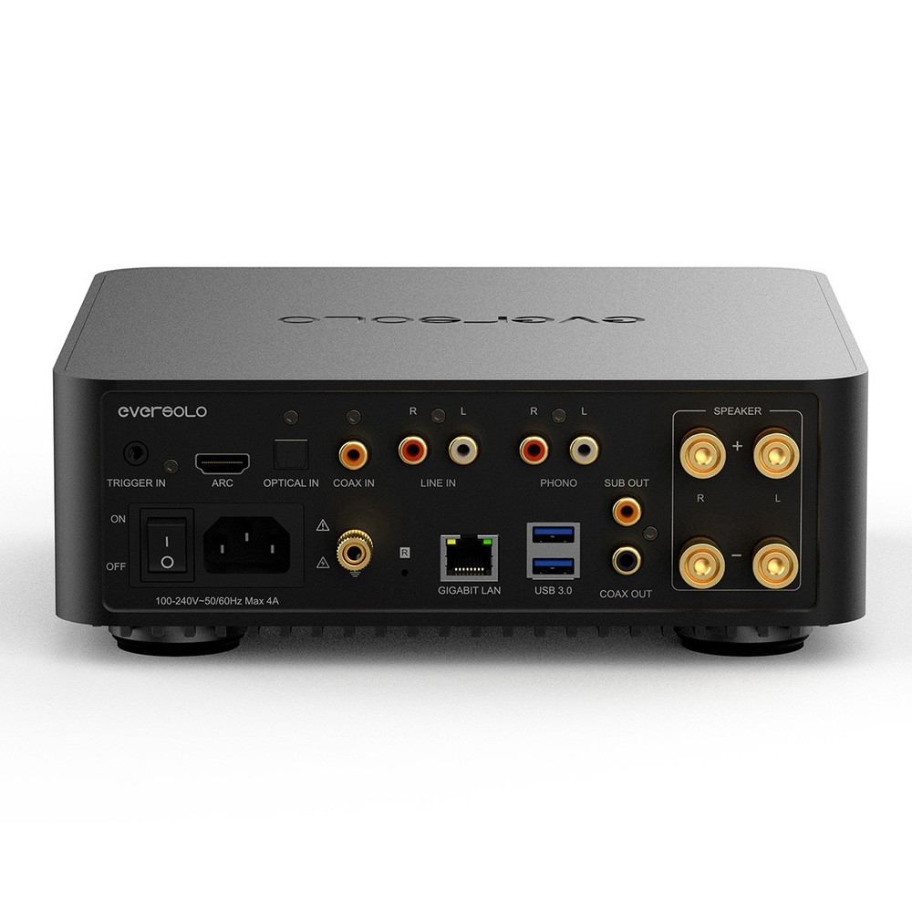 Eversolo Play CD Streaming Amplifier with CD Player (Black)