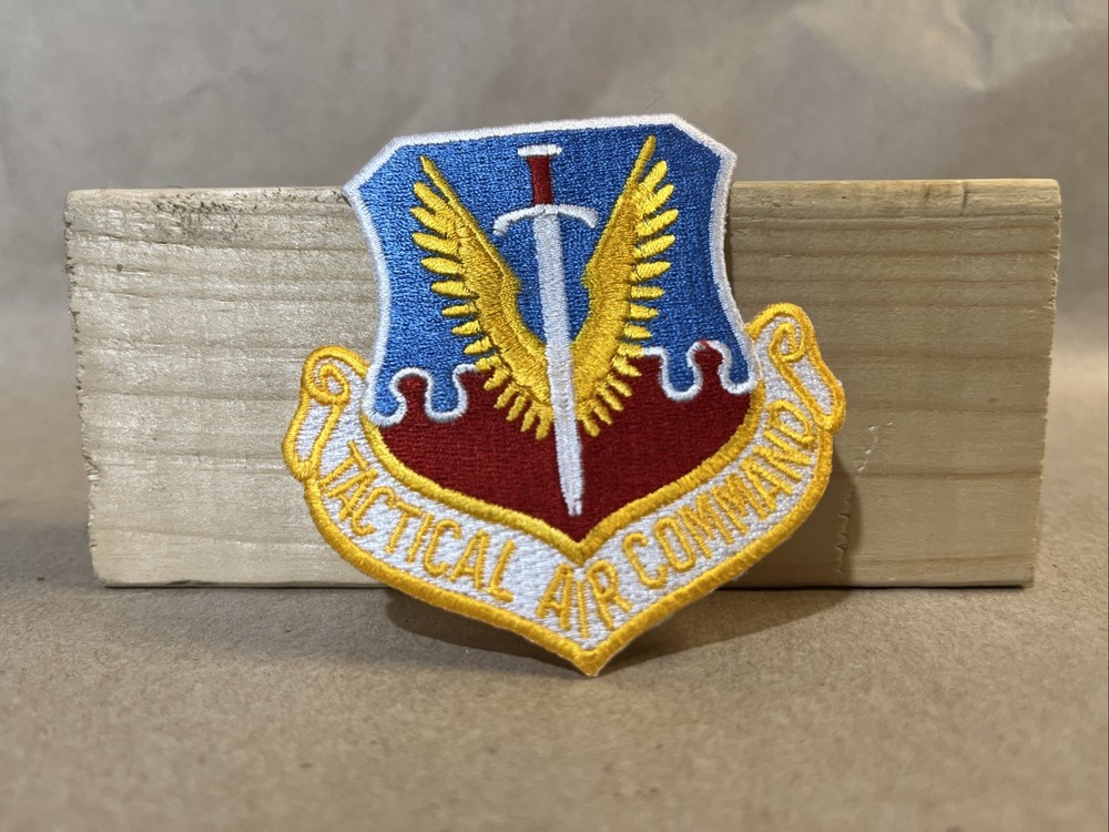 USAF Tactical Air Command Iron on Patch