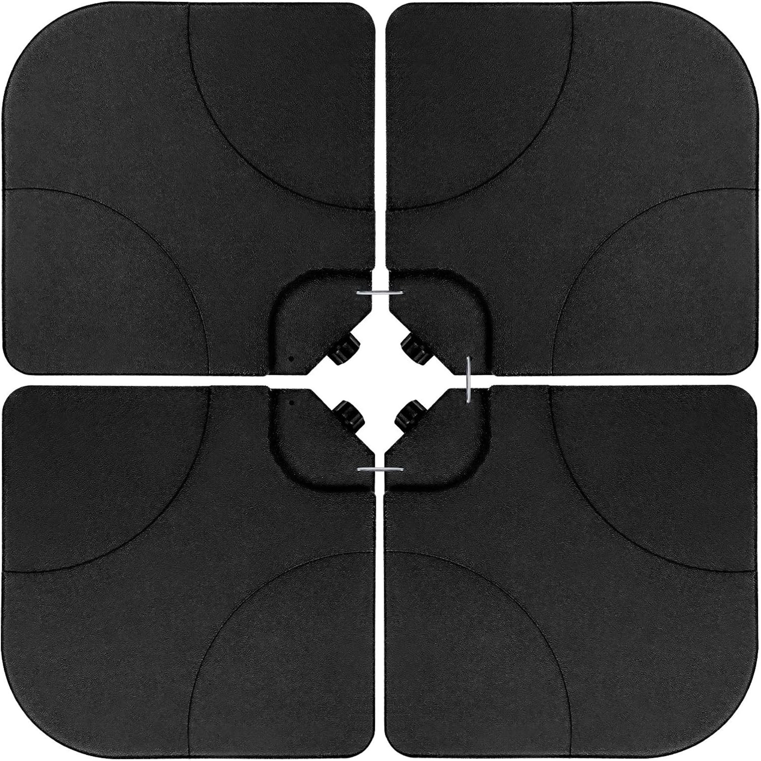 Patio Round/Square Umbrella Weighted Base Outdoor Heavy-Duty Table Market Stand