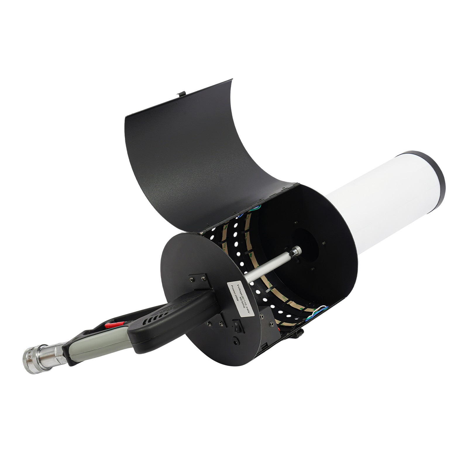 Handheld CO2 Jet machine Cannon Fogger RGB Smoke Gun LED CO2 Gun Stage Effect