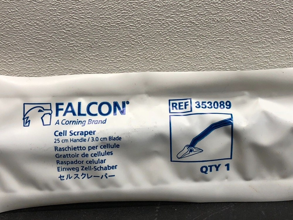 Falcon Cell Scraper REF 353089 25cm Handle 3.0cm Blade Lot Bundle